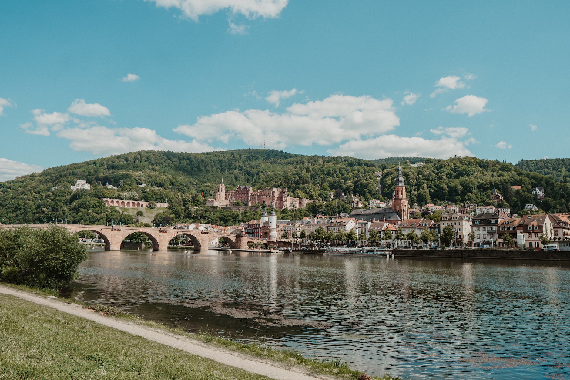 the old bridge heidelberg germany